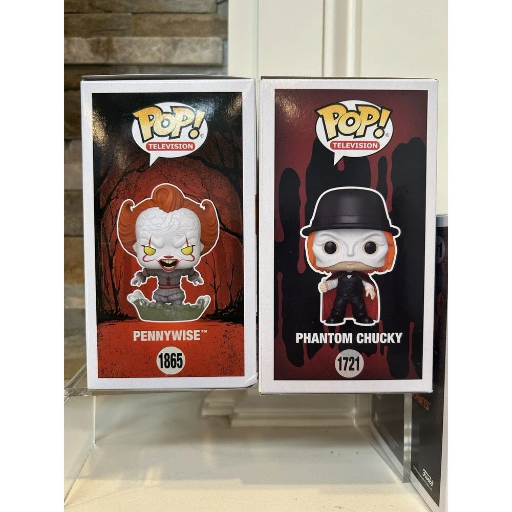 Horror Bundle Funko Pennywise/Limited 1865,Jason 01,Ghost Face 2002,Chucky 1721